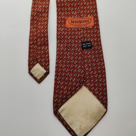 MISSONI cravatte men's tie - Picture 3 of 7